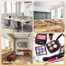 Organizador de Escritorio con cajn, Caja de Almacenamiento de plstico con 5 Compartimentos y 2 cajones, Caja de Almacenamiento de Escritorio para Escritorio, tocador, Oficina, Escuela, hogar - blanco - Ver 7