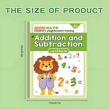 64 Pages Children's Math Addition And Subtraction Workbook (3-6 Years Old) - Cars And Boats Counting Visual Learning, 1-10 Number Practice, Classroom And Home School Activity Book (White/Green/Yellow) Interactive Learning Book, Includes Number Tracing, Counting, Addition And Subtraction Practice Pages - Thick Paper, Early Math Skills, Back To School Gift For 3+ Years Old, Homeschool Resource, Fun Activities, High-Quality Printing, Elementary Student Use - Multicolor - View 11