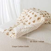 وسادة مقعد عربة الأطفال قطعة واحدة، وسادة قطنية ناعمة ومريحة بطباعة كرتونية، بطانة قطنية سميكة لعربة الأطفال، مناسبة للاستخدام اليومي والتسوق، لجميع الفصول