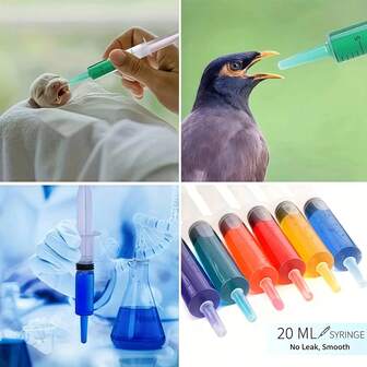 60/100/150ml Large Syringe With 100cm Tubing, Converter, Cap Set, Garden Injector Pet Feeding, Without Needle