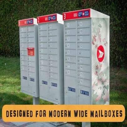 PRIBOY.Ca: Value Pack For Universal No Junk Mail Stickers (6 Pack), Fits Smaller Mailbox Cells In Condos & Older Mailboxes.