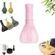 抹茶打蛋器、抹茶打蛋器及抹茶打蛋器架、抹茶打蛋器、树脂抹茶打蛋器茶筅、刷子手工制作的传统日本茶筅，用于冲泡正宗的茶。回到学校 - 彩色 - 查看 12