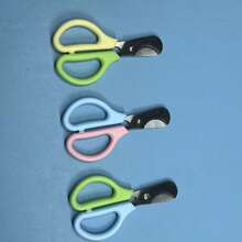 Ciseaux multifonctions, ciseaux de ménage, petits ciseaux courbés, ciseaux en acier inoxydable, ciseaux à double tranchant tranchants, vente directe d'usine