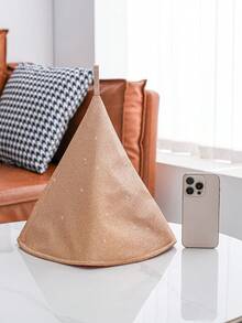 1pc Shiny Teapot Cozy, Dessert Tray Cover, Fabric Lid - Multicolor - View 2