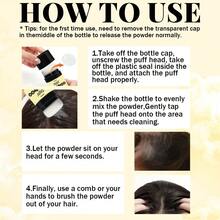 Adglamful Puff-Type Dry Shampoo Designed For Women. 10g Portable Size Absorbs Excess Scalp Oil With A Pat, Quickly Says Goodbye To Greasy Flat Hair, Adds Airy Volume. A Must-Have Emergency Item For Travel. - Dry Shampoo Powder - View 8