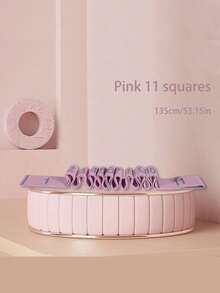 1pc Multi-Functional Yoga & Pilates Resistance Band, Portable Flexibility & Strength Training Tool Suitable For Beginners, Home Workout, Dance And Travel, Durable Polyester Material, Yoga Exercise, Adjustable Stretch Strap, Elastic Yoga Stretch Band, Physical Therapy Elastic Band, Stretch Dance Elastic Band