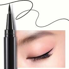 5 件液体眼线笔套装，速干顺滑，防水防汗防晕染持久，适合初学者，可作为节日化妆礼品套装 - 黑色 - 查看 2
