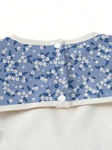 Yếm dài tay cho bé, áo choàng ăn dặm cho trẻ sơ sinh, dùng khi ăn, vẽ tranh và ăn dặm. - Nhiều màu - Xem 6