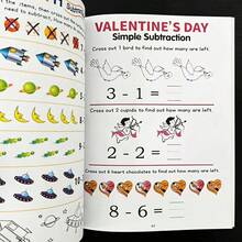 1pc 64 Pages, Addition And Subtraction Within 10, Mental Arithmetic Exercise Book, Preschool Mathematics Exercise Book, Formula Decomposition Calculation Book Based On Pictures, Fun Arithmetic Problem Book, Suitable For Children Aged 3 To 8 - Multicolor - View 4