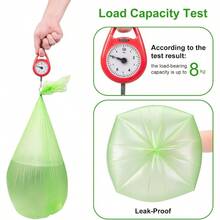 CZ Small Trash Bags 46 Gallon 200 Count  Trash Bags 4 Gallon Extra Strong Small Garbage Bags Unscented Size Expanded Green For Bathroom Bedroom Office Kitchen Trash Can 8502 - Green - View 4