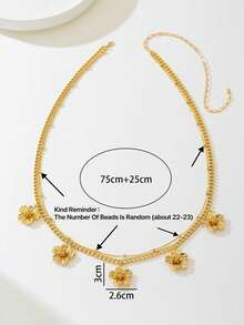 1pc Women's Christmas Element Belt - Fashionable Design Christmas Gift, Perfectly Matches Holiday Outfits And Daily Wear, Christmas Decoration