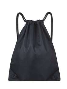 New Simple Drawstring Backpack, Unisex Casual Travel Rucksack, Large Capacity Sports Bag - Black - View 4