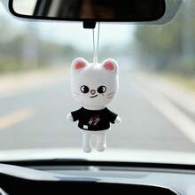 [Kids Play Animal Figures]Anime Kawaii Doll Figures  Kawaii Cartoon Stuffed Animal Plushies Stray Plush Doll Toys Kawaii Adults KZ Fans Keychain Pendant Gift A Christmas And Birthday Gift For A Friend - c-7 - Xem 2