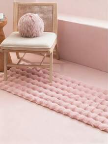 1 Stück Plüsch Rosa Teppich, flauschig & weich in verschiedenen Größen, quadratischer Shaggy Teppich für Wohnzimmer, Schlafzimmer, maschinenwaschbarer rechteckiger Teppich, bequem & stylisch, geeignet für Flur, Küche, Waschraum, Schlafzimmer, Badezimmer, Studentenwohnheim, Sofa, Wohnzimmer, Waschtisch, Stuhl, Studentenwohnheim Teppich, Mode Teppich, Raumdekoration, Weihnachtsdekoration, Geschenk, Heimdekoration, Schlafzimmerdekoration