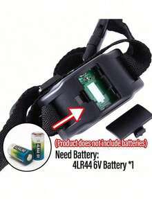 止吠项圈全自动防吠项圈可调节电击强度狗吠训练项圈宠物用品狗项圈狗用品狗用品小狗饲养配件狗用品适用于小型/中型犬黑色（您需要单独购买 4LR44 6V 电池。） - 彩色 - 查看 12