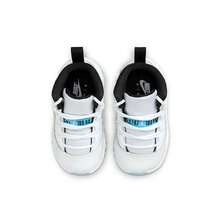 Nike Jordan 11 Retro (TD) 青少年时尚多功能篮球鞋 - 藍白色 - 查看 3