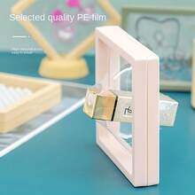 30 Peças Elegantes Caixas de Exibição Flutuante 3D Pretas com Membrana Elástica - Caixas de Armazenamento de Joias à Prova de Poeira de Plástico, Adequadas para Colares, Pulseiras, Anéis, Moedas, Brincos, Alfinetes - Ótimas para Uso Comercial e Pessoal, Estilo Moderno, Montagem em Superfície, Fechamento à Pressão, Superfície Polida, Expositor de Joias Pessoal | Caixa de Exibição de Moda | Caixa de Pressão Segura, Estojo Expositor de Joias, Caixa de Joias