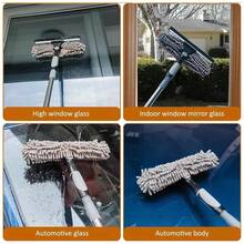 Telescopic Extendable Window Cleaner Equipment Glass Cleaning 4.5m Squeegee UK - Grey - View 11