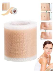 Silicone Scar Tape, Self Adhesive Silicone Sheet For Scars Scar Tape Roll, Silicone Scar Tape, Postoperative Scar Tape, Reusable, Professional Operation Are Breathable, Comfortable, Nourishing And Caring - Multicolor - View 4