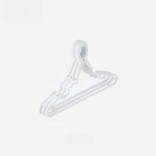 3/5 Stücke breite, verstärkte, ausziehbare Kunststoff-Windschutz-Kleiderbügel, rutschfeste Aufhängehaken mit Feststellclip für windiges Wetter und Herunterfallen, geeignet für Babyzimmer, Schlafzimmer, Balkon und Schranklagerung