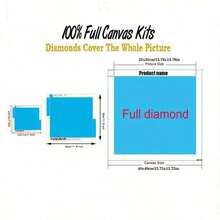 1 件 5D 钻石画套装，圣诞小猫图案，适合成人初学者 DIY 马赛克钻石艺术，全钻手工 DIY 钻石画，适用于客厅、卧室、办公室墙壁装饰，为家人和朋友提供惊喜艺术家居装饰礼物 - 彩色 - 查看 4