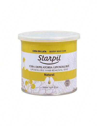 Starpil Cera Lata Natural D-93 500 Ml, Su Excelente Combinación De Resinas De Pino La Hacen Idónea Para Una Perfecta Depilación. ¡envío En 24/48hs!