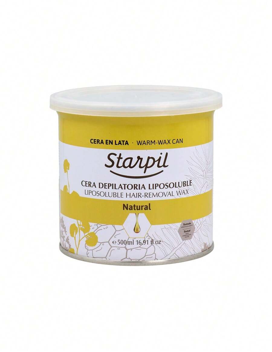 Starpil Cera Lata Natural D-93 500 Ml, Su Excelente Combinación De Resinas De Pino La Hacen Idónea Para Una Perfecta Depilación. ¡envío En 24/48hs!