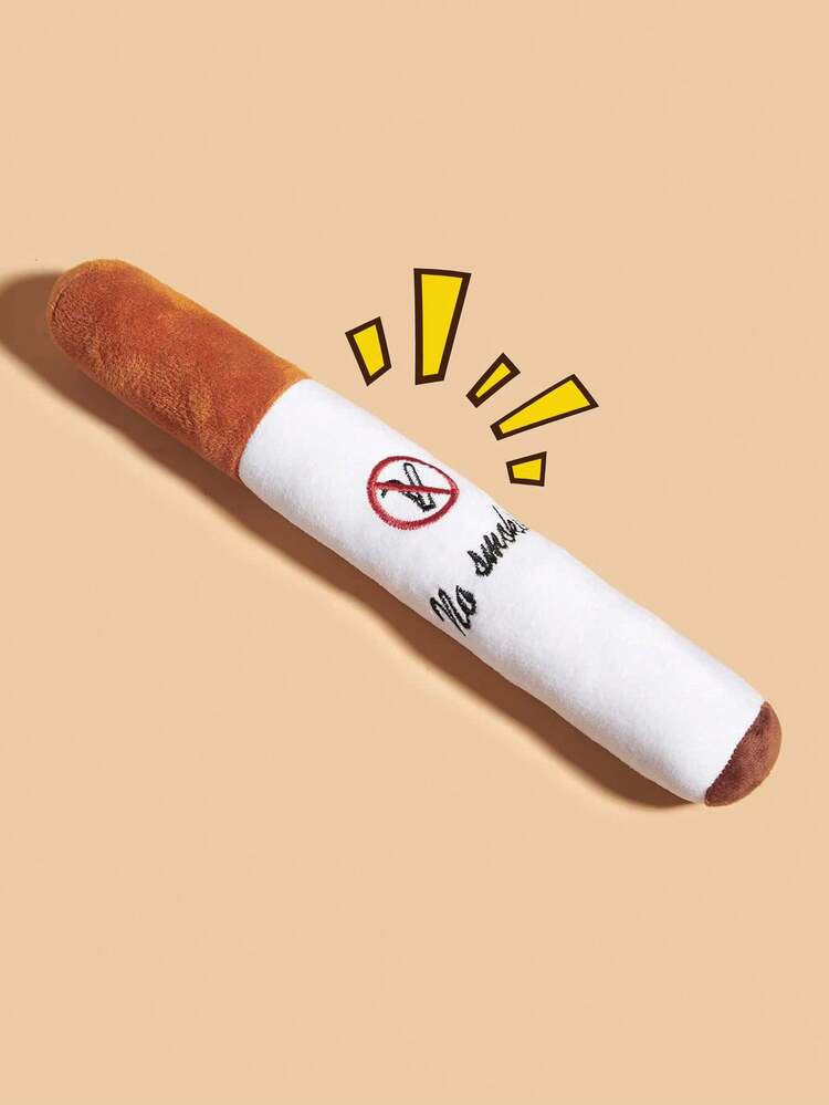 1pc Cigarette Shaped Pet Chew Toy, 