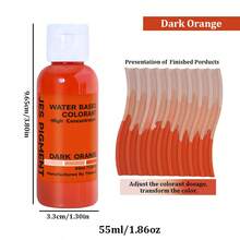 55ml/1.86oz 高濃度水性染料 30色，適用於珠寶鑄造、水磨石、水泥與石膏粉，鮮豔色彩手工藝與藝術創作，耐用水性著色墨水 - 彩色 - 查看 35