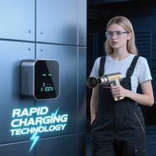 1600mAh Upgraded Portable Massage Gun, 30W Portable Muscle Massage Gun For Back And Neck Muscles, Massage Tool, Holiday Gift For Family, Girls And Boys, Christmas Gift, Thanksgiving Gift