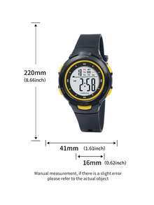 MINGRUI Best-Selling Children's Casual Fashion Sports Watch, 30M Waterproof, Luminous, Chronograph, Alarm Clock, Multi-Function Student Watch For Boys And Girls, Suitable For School Supplies - Multicolor - View 12