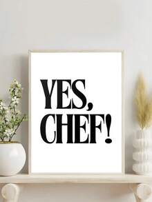 1 pièce Œuvre murale chic OUI CHEF, affiche moderne noir et blanc, la vie est à 10% ce qui vous arrive et à 90% comment vous y répondez, Psaume 91 Parole biblique murale, affiche moderne chrétienne, décoration de chambre, décoration de salon, décoration de bureau, décoration de dortoir, œuvres murales, décoration murale, décoration d'intérieur, décoration de pièce, canevas murale, affiches, œuvre murale avec cadre, cadre en option