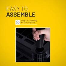 Plano 4Shelf Plastic Storage Shees 48 X 23 X 14 200lb Capacity Pantry Office Closet And Garage Shees Easy To Assemble Durable Plastic Sheing Unit