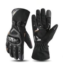 suomy 摩托车手套 防风防水手套 摩托车骑行手套 触屏摩托车越野手套 冬季 - 黑色 - 查看 13