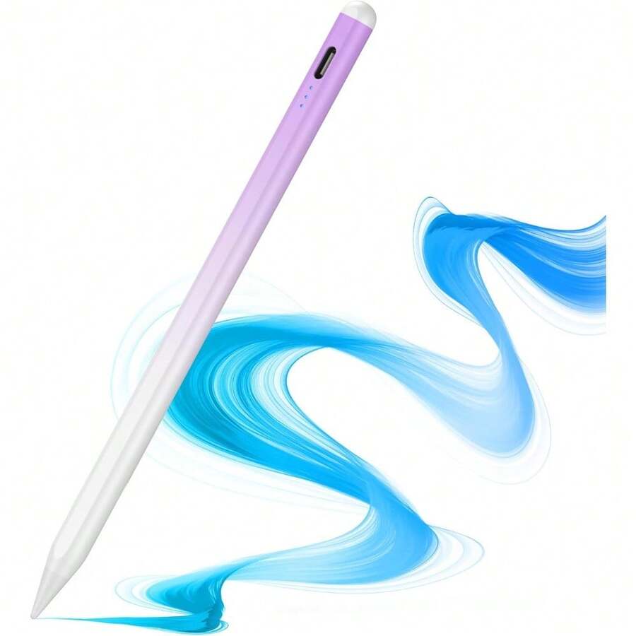 Touch Pen (Suitable For 2018 - 2025 Model Devices): 10/11th Generation Tablet-Specific Touch Pen, Featuring Tilt Sensing And Hand Repulsion Functions, With No Writing Delay. - Màu tím - Xem 1