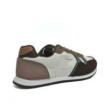Zapatillas Planas Estilo Casual para Mujer - Comodidad Todo el Día con Suela Flexible, Ideal para Looks Urbanos, Juveniles y Cómodos sin Sacrificar el Estilo - BEIGE/MARRÓN - Ver 4