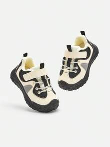 Balabala Zapatos de aprendizaje con forro de felpa para niños, primavera/otoño 2025, protección funcional para los pies de niños y niñas