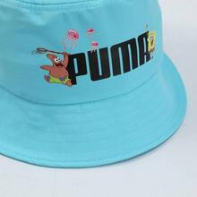 Puma Children's Bucket Hat, Unisex Casual Hat 02454601 - Teal - View 5