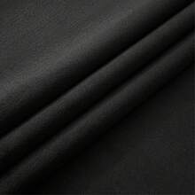 2 Panel Vintage Velvet Curtains, Back Tab Curtains For Living Room, Bedroom And Dining Room, Soft Drape With Good Home Decoration Curtains - 黑色 - 查看 8