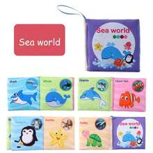 Montessori Sensory Book Set - 6-In-1 Washable Cloth Book With Crinkle Pages & Chewable Teether | Infant Toy For 0-12M - Multicolor - View 14