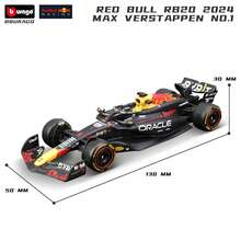 Burago 1:43 Oracle Red Bull Racing RB20 #1 Diecast Alloy Model Car Collectible, Race Car Model, Perfect Gift For Christmas, Holidays, Birthdays