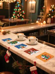 20/40pcs Merry Christmas Scratch Off Cards Game, Christmas Scratch Art Raffle Ticket Cards, Christmas Greeting Cards Gift, Christmas Party Favors For Family Groups,Christmas Gift Idea, Christmas Decorations For Home, Christmas Decor, Winter Holiday New Year Christmas Party Game Prize, Xmas Party Decor, Christmas Party Supplies, Christmas Party Game Props, Christmas Party Gift Bag Stuffers - Christmas - View 8