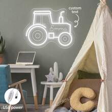 Custom Car Name Neon Signs Personalized Wall Decor Neon Signs Kids' Room Decor Custom LED Car-Shaped Decorative Lights - Automotive Neon - View 3