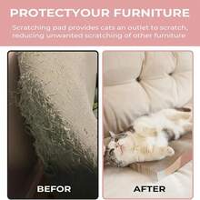 Rascadores duraderos para gatos, protección de muebles, antiarañazos, afilador de garras para sofá, accesorios de rascador, juguetes para cama, suministros para gatos - Estilo-A - Ver 7