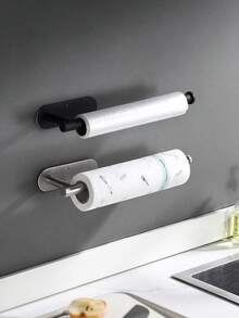1 件不锈钢纸架 - 耐用自粘，无需钻孔，非常适合浴室、卫生间或厨房，节省空间的设计，浴室配件 | 现代马桶架| - 彩色 - 查看 7
