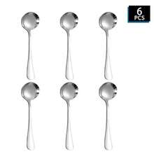 4/6 lingurițe mini de desert din oțel inoxidabil argintiu/auriu de înaltă calitate, 4,5 inch, lingurițe pentru înghețată, lingurițe pentru sos, lingurițe pentru condimente, lingurițe de cafea, lingurițe de ceai, ustensile de bucătărie, lustruite oglindă, ideale pentru înghețată/sos/cafea/Crăciun/Halloween/Paște/Ziua Recunoștinței