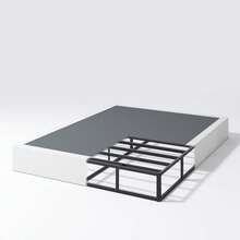 5 7 9 Inch Metal Box Spring For Queen Bed – Base De Cama Queen / Cama King Size, Heavy Duty Beds Frame, 3000 Lbs Capacity, Low Profile Mattress Foundation, Noise-Free, Easy Assembly,Camas Queen Modernas,Cama Full,Camas Queen Modernas,Room Decor,Furniture,Christmas,Furniture Living Room,Living Room Decor,Room Decoration Stuff - 5吋高 - 查看 1