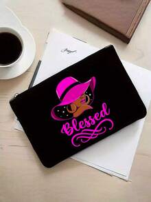 Bộ 1 túi xách nhẹ và túi đựng mỹ phẩm cùng màu, bộ túi xách in họa tiết thời trang bao gồm ví, túi tote vải lanh dung tích lớn dành cho nữ, túi mua sắm dung tích lớn, thiết kế sáng tạo, túi tote thường ngày tiện dụng, túi mua sắm lý tưởng. Túi xách đa năng tiện dụng dành cho giáo viên, quà tặng cho phụ nữ. - Nhiều màu - Xem 6