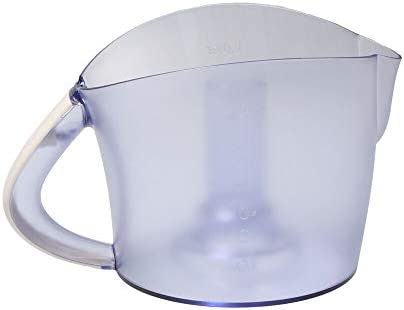Réservoir de rechange pour centrifugeuse Edm 00138 07670, 3 600 W, 1 litre, 44 décibels, plastique, neutre - Bleu gris - Voir 1