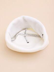 1pc Men's Dual-Tone Jacquard Frog Pattern Knit Beanie Hat, Warm & Fashionable For Casual, Commute, Couple Outings In Autumn Winter Clothing - Jacquard Frog - View 7